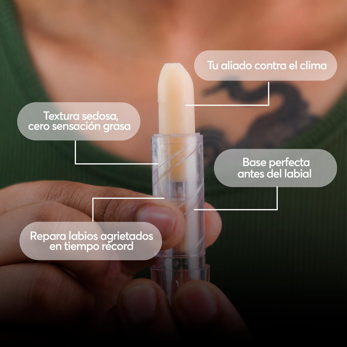 Bálsamo Labial de Coco