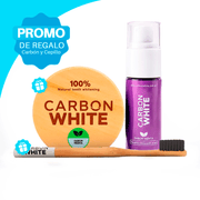 Dentífrico V34 Menta Corrector de color & Cepillo + Carbón activado de regalo