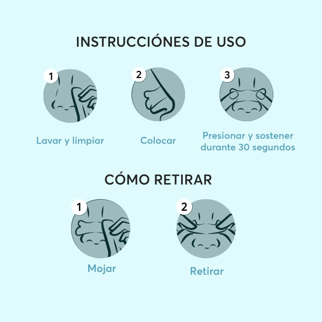 Tiras Nasales | Respira Mejor | Dormir/deporte/roncar