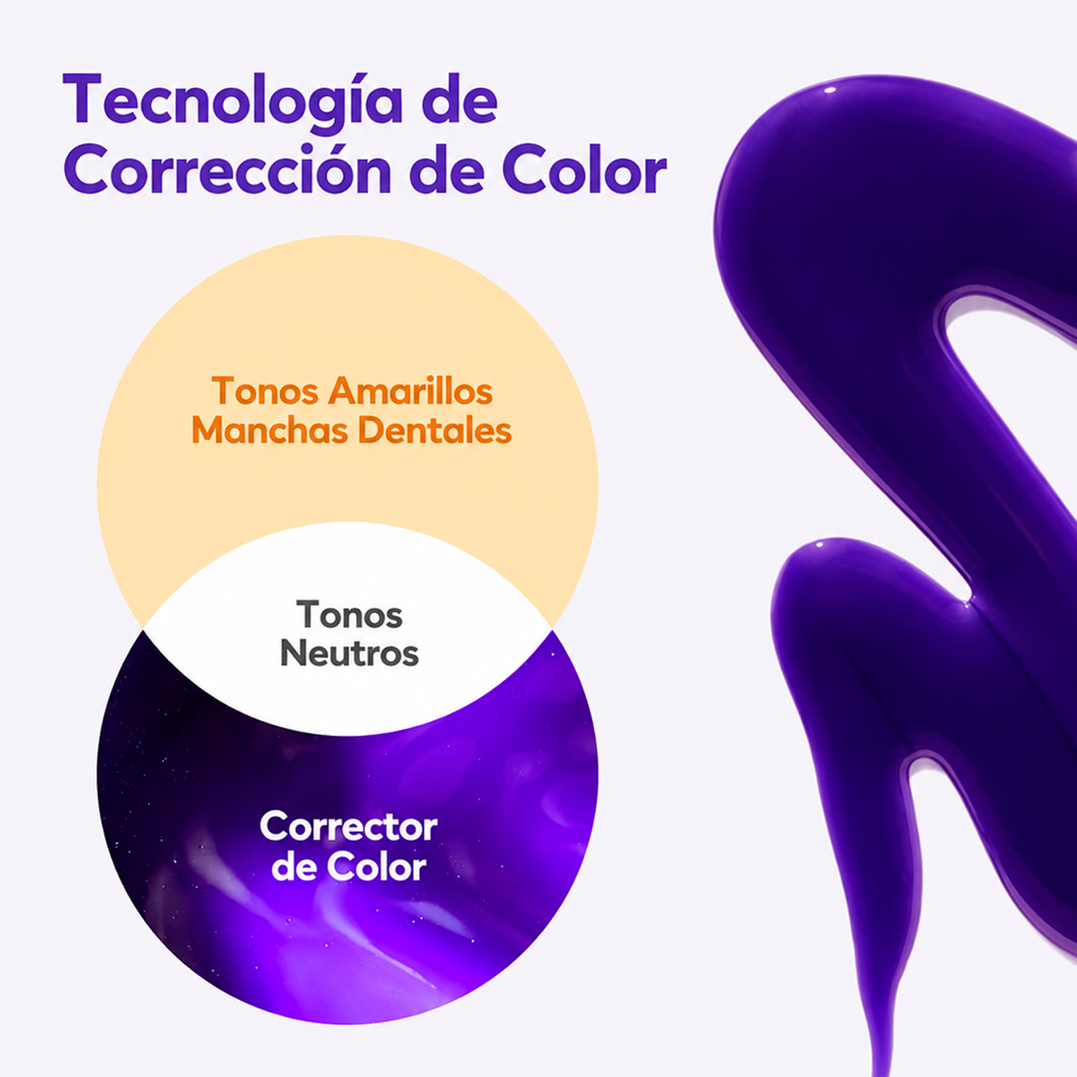 Dentífrico V34 Corrector de color
